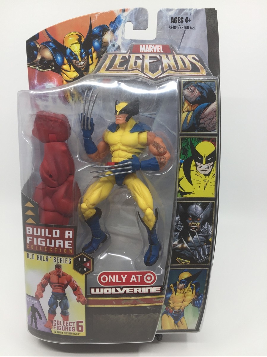 Hasbro Marvel Legends - Wolverine - BAF Red Hulk - Target Exclusive 2007  New B5 | eBay
