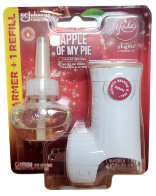 Glade PlugIns Scented Oil Air Freshener Starter Kit, Apple of My Pie