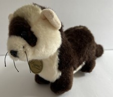 VGC Miyoni By Aurora Plush Black Footed FERRET Stuffed Animal. 11 Long