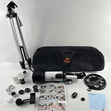 Gskyer Telescope, 70mm Aperture 400mm AZ Mount Astronomical Refracting Telescope