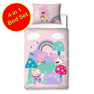 peppa pig cot bedding