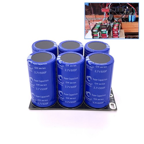 Double Row Farad Capacitor 16V 83F Automotive Super Module Protective ...