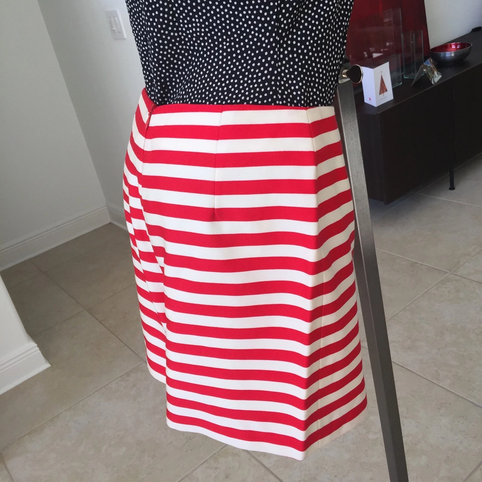 Short donna lana GIANNI VERSACE a righe nautiche taglia 44 da F L 93 94