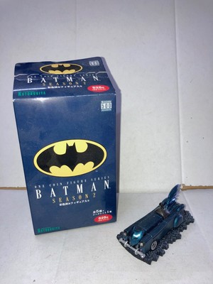 BATMAN Set 6 Figure Trading KOTOBUKIYA Giappone ONE COIN SEASON 2 Con Batmobile BATMAN Set 6 Figure Trading KOTOBUKIYA Giappone ONE COIN SEASON 2 Con Batmobile