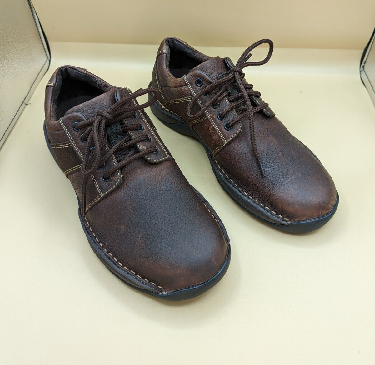 Men’s Rockport Brown Oxford Lace Dress Shoes Size 8 M Men main image 2