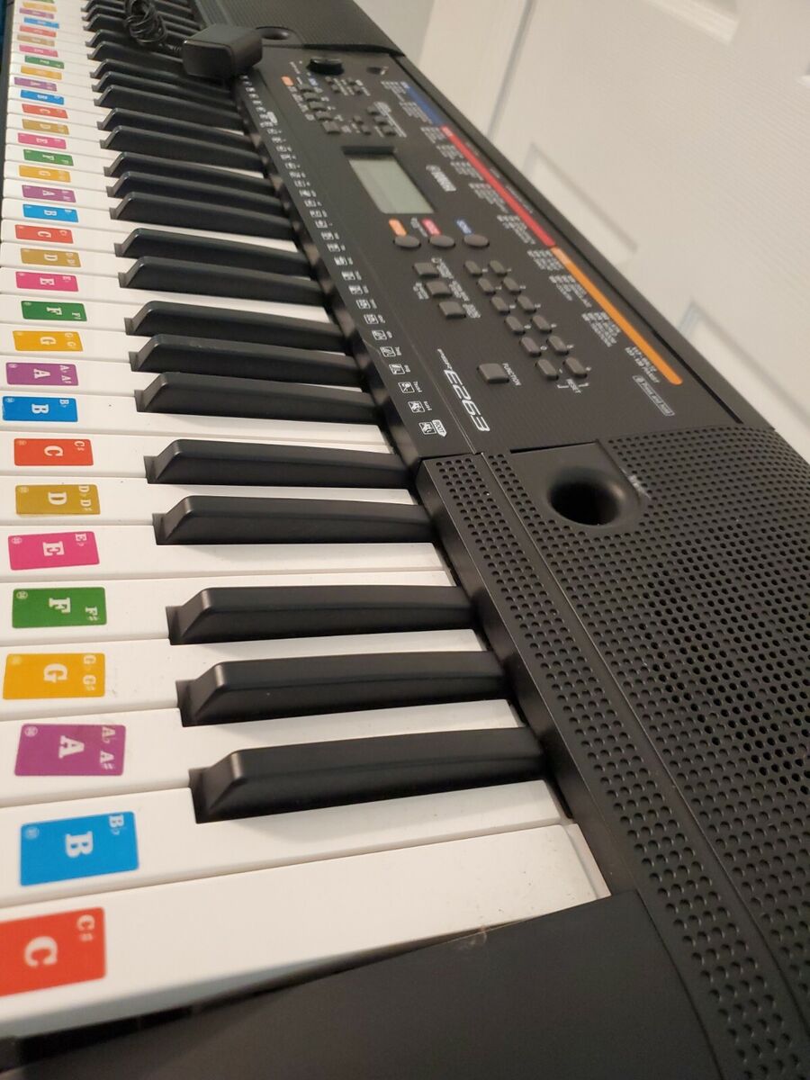 Yamaha PSR-E263 61-Key Portable Digital Keyboard Black Yamaha PSR-E263 61-Key Portable Digital Keyboard Black