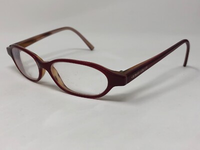 GIORGIO ARMANI GA385 69N Eyeglasses Frame Italy 49-15-135 Wine Red