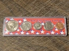2001 New York Liberty Coin Set - Lincoln Penny to Kennedy Half Dollar - XF