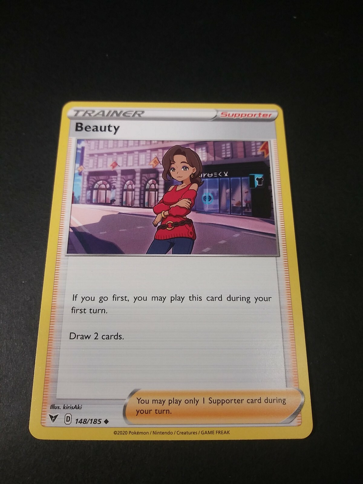 Pokemon Vivid Voltage Beauty Uncommon Trainer Card 148/185 NM