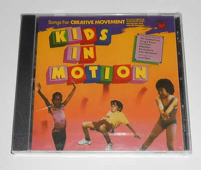 Vintage 1987 Kids in Motion Audio CD Greg & Steve Little