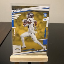 Rookie Card 2022 Panini Prestige # 318 Isaiah Spiller Los Angeles Chargers. rookie card picture