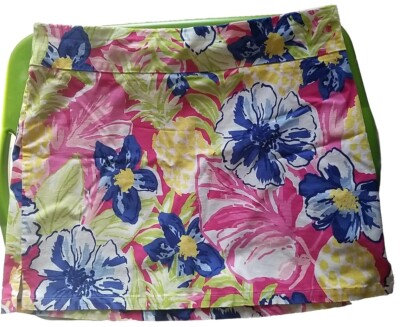 Rafaella  Womens sz XXL Skort Tennis Golf Pickleball stretch pull on Floral