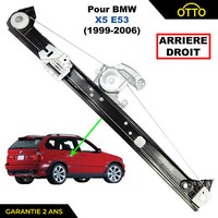 Elektrisches Fensterheber Hinten Rechts FüR BMW X5 E53 = 51357125060 67628362064