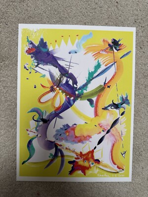Fiona Rae Untitled Royal Academy Print ungerahmt