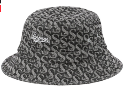 Supreme Monogram Denim Crusher FW21 M/L (Denim) Black *ORDER Supreme Monogram Denim Crusher FW21 M/L (Denim) Black *ORDER