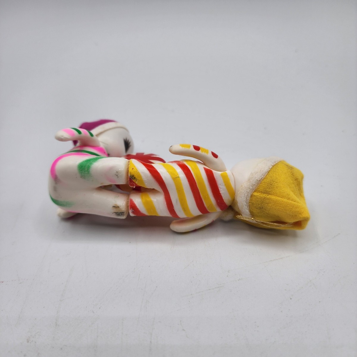 Vintage Christmas Vinyl Soft Rubber Snow Baby Japan Candy