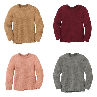 NEU Disana Aran-Pullover Merino warm temperaturausgleichend 92-128 %%% SALE