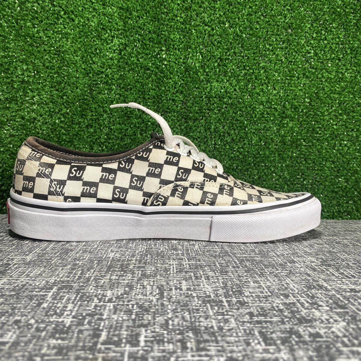 Supreme x Vans Authentic Pro Black Checkered - Size: 8.5 | eBay Supreme x Vans Authentic Pro Black Checkered - Size: 8.5 | eBay