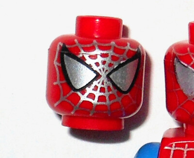LEGO Spider-Man NEW minifigure HEAD ONLY 1376 4851 4852 4853 4854