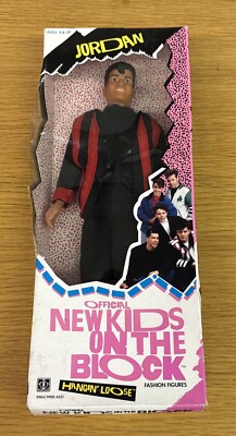 New Kids On the Block NKOTB Jordan Hangin' Loose Figure Doll 1990