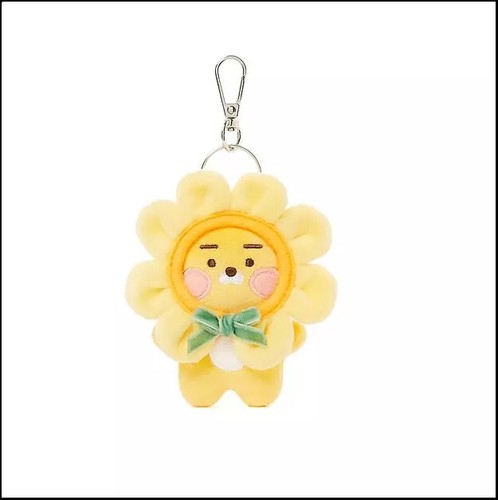 Kakao Friends Flower Ball Blush Keyring Doll Car Bag Charm Fashion Accessory - Picture 4 of 12