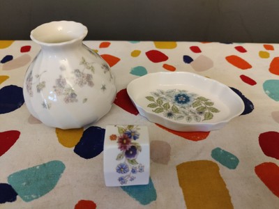 Vintage Retro Konvolut Restposten Wedgwood Poole China Keramik x 3 kleine Ornamente