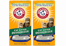 New 2 packs - Arm Hammer Cat Litter Deodorizer Odor Eliminator 30 oz ea