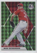 2021 Panini Mosaic Green Mosaic Prizm Max Scherzer #126 0j8m