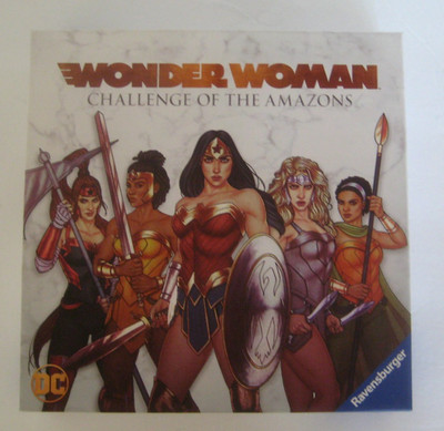 DC Comics Wonder Woman Challenges Of The Amazons Board Game NEW