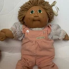 Vintage 1982 Cabbage Patch Kids Doll with Original Outfit 16"