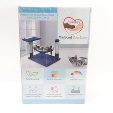 Cat Tree Tower with Hammock Scratching Posts 19" Condo Plush Play Center