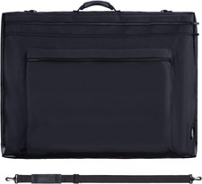 23X31 Art Portfolio Tote Bag - Large Carrying Storage Case with Handle Adjusta