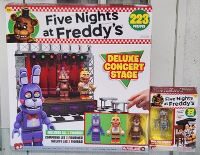 McFarlane Toys Five Nights at Freddy s Deluxe Concert Stage, Molten Freddy Set