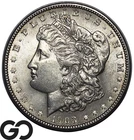 1903 Morgan Silver Dollar Coin, Choice Unc+