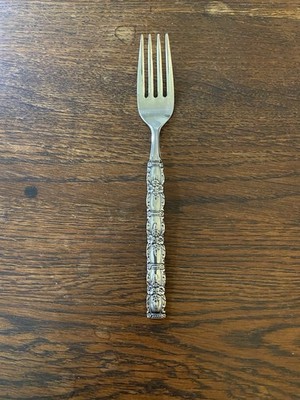 Oneida Northland  HOUSTON   Stainless Steel  Solid Serving Fork JAPAN 8 3/4  Lon