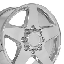 20 In Chrome 5503 Rim Fits 8-lug 2500 3500 Silverado Sierra 8x165