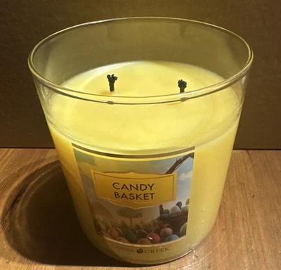 Goose Creek Candle Candy Basket Duftkerze im Glas gelb 80+ Std. C-11889 - Bild 1 von 2