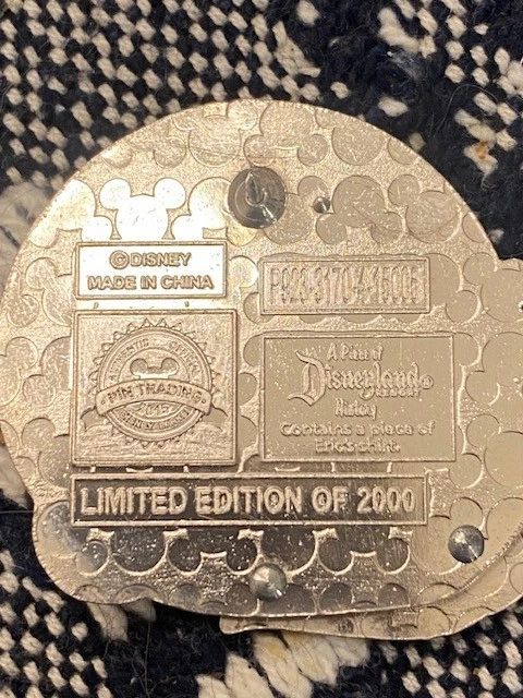 2015 Disneyland Piece of History Little Mermaid Pin LE 2000 - Image 2 of 3