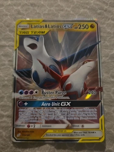 Latias & Latios GX 113/181 - Team Up - Pokémon Card NM