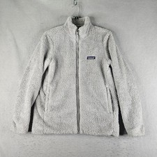 Patagonia Los Gatos Fleece Jacket Womens Small Gray Full Zip Sherpa STY25212FA20