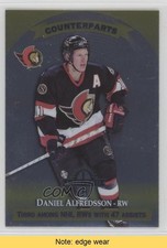 1997 Donruss Limited Counterparts Daniel Alfredsson Dave Andreychuk HOF READ 0j5