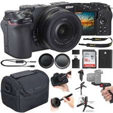 Nikon Z30 Mirrorless Camera with DX 16-50mm Lens  All You Need Accessory Kit