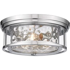 Z-Lite - Clarion - 3 Light Flush Mount In Transitional Style-6.25 Inches Tall