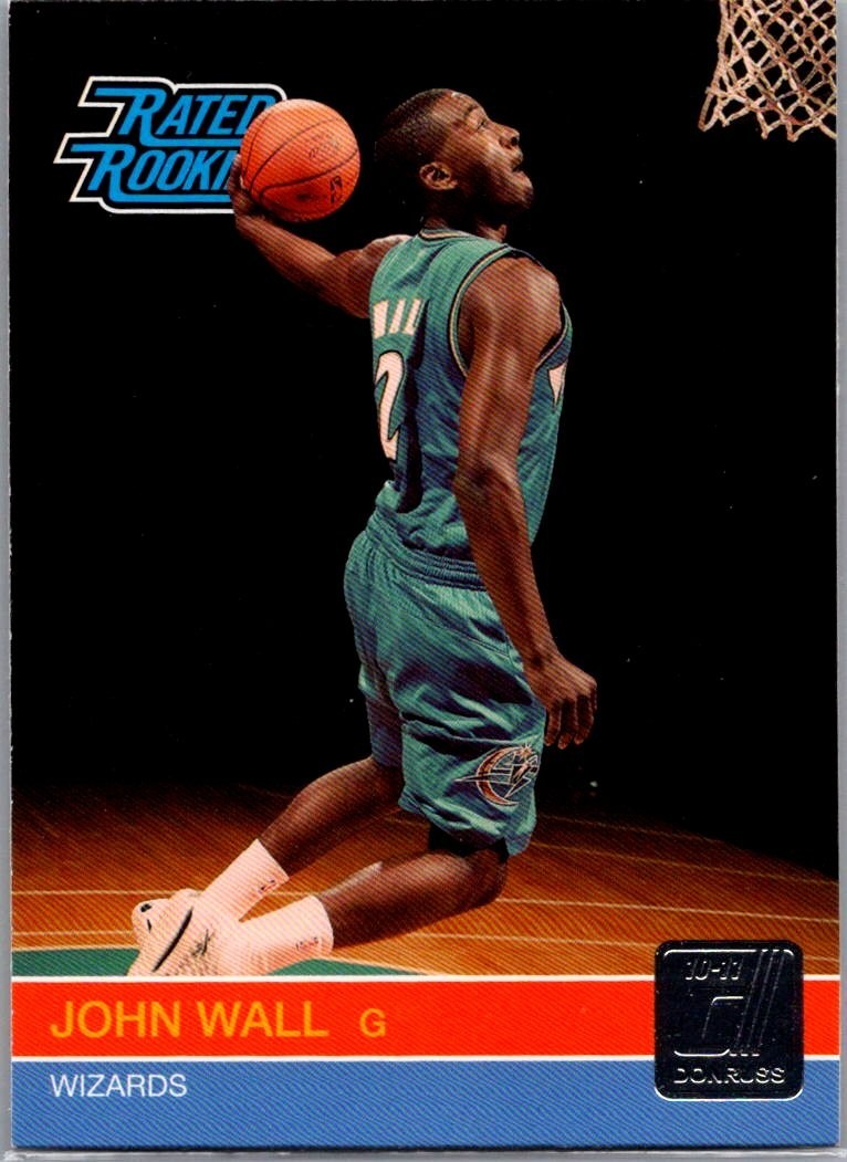 2010-11 Donruss Rated Rookie John Wall #228 Kentucky