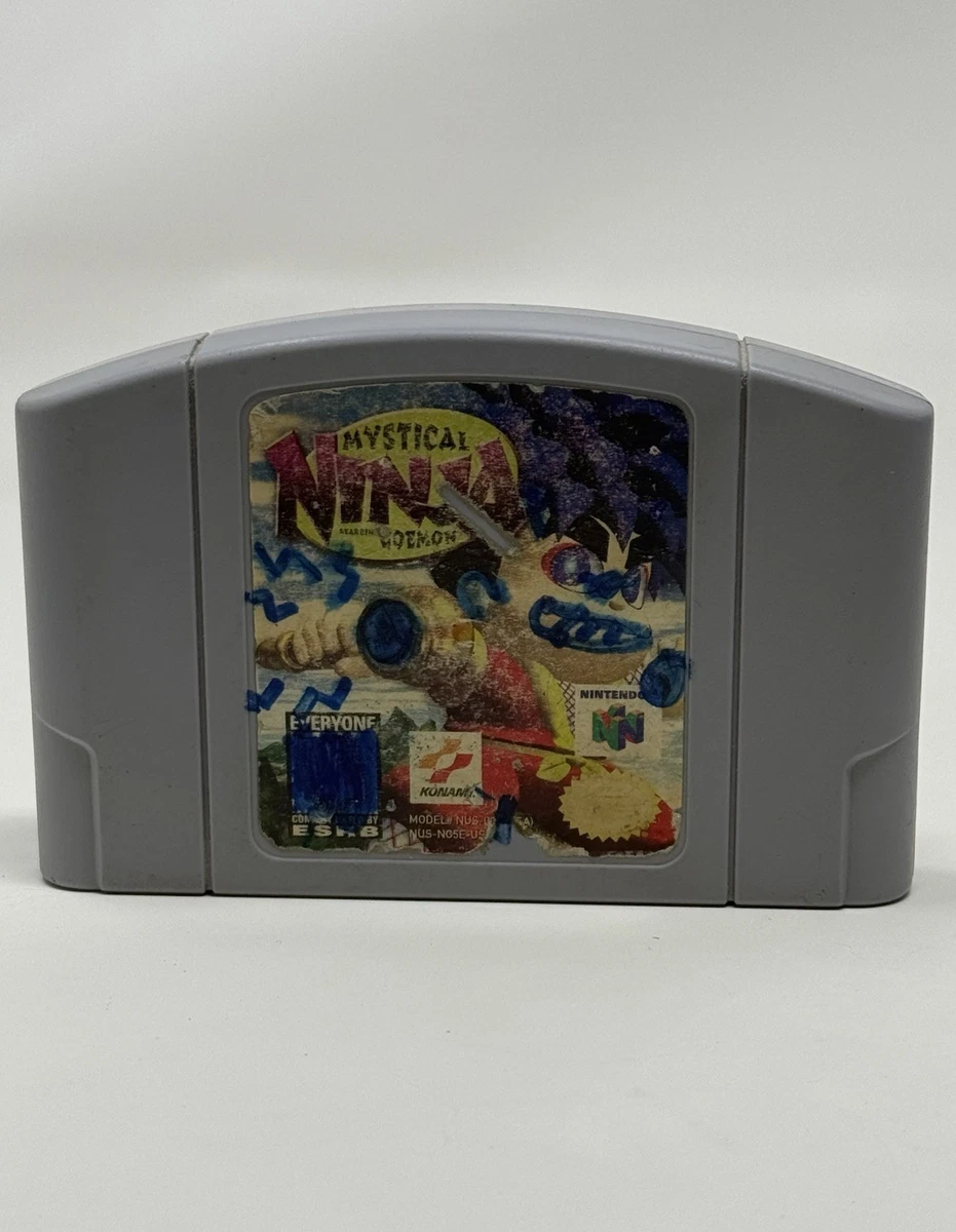 Nintendo 64 1998 Mystical Ninja Starring Goemon Video Games for