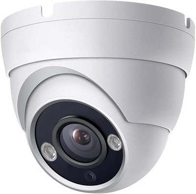 4K 8MP Lite Dome TVI CVI AHD Analog 4 in 1 CCTV Security Camera, 65ft IR Nigh...