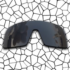 US Black Anti Scratch Polarized Lenses Replacement For Oakley Sutro OO9406