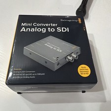 Blackmagicdesign CONVMAAS2,Mini Converter Analog to SDI 2 3G- New Sealed