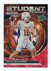 2024 Panini Prizm Draft Picks Arch Manning Red Ice Prizm Student Orientation