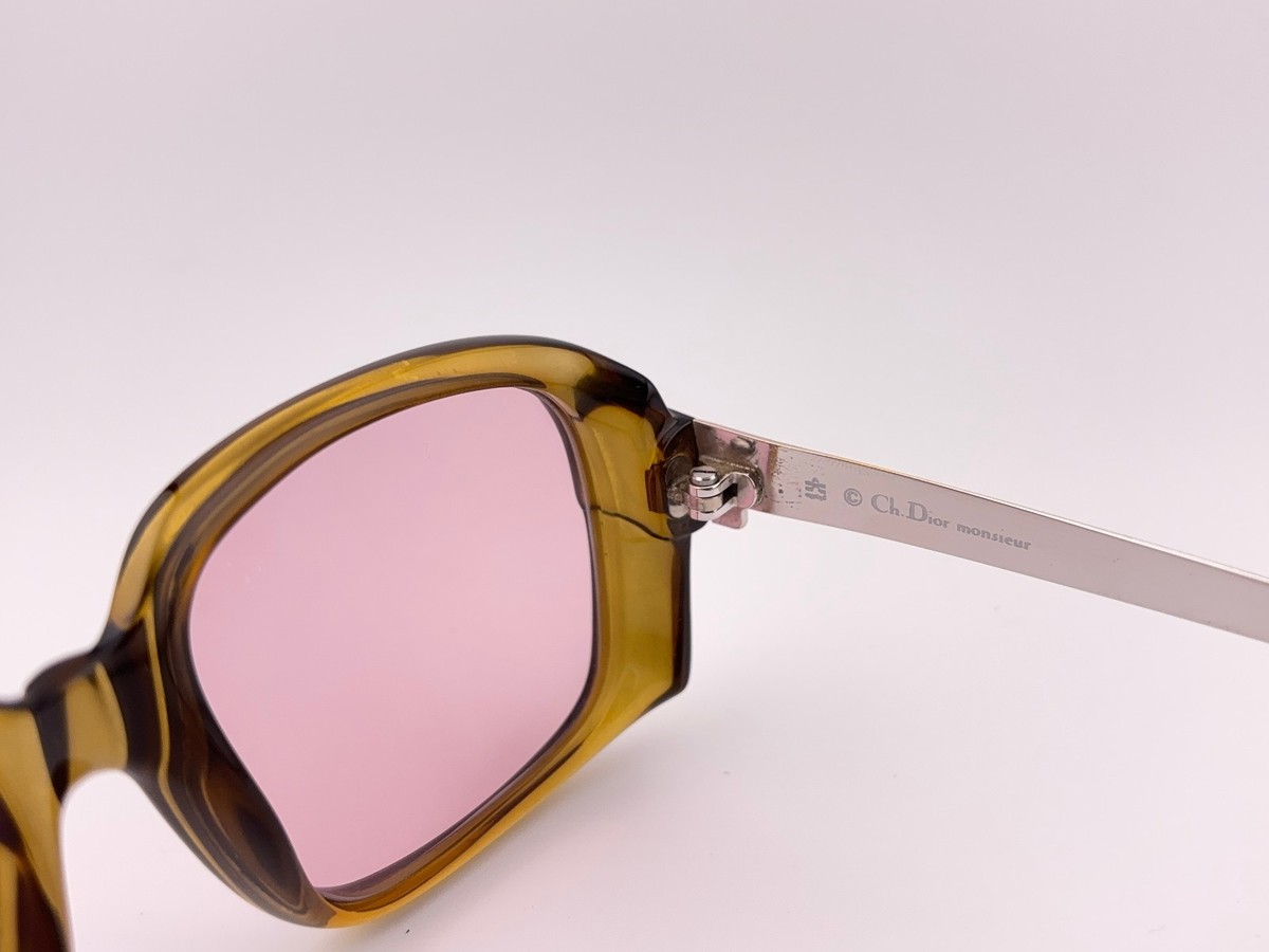 VINTAGE CHRISTIAN DIOR MONSIEUR 2102 OPTYL 1980 SUNGLASSES MADE IN